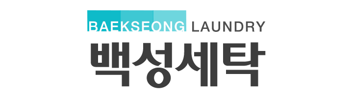 백성세탁_로고 백성세탁_로고